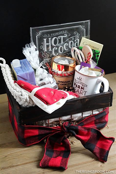 coffee hot chocolate gift basket